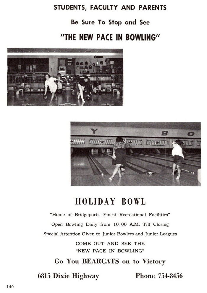 Candlelite Bowling (Holiday Bowl) - Yearbook Ad (newer photo)
